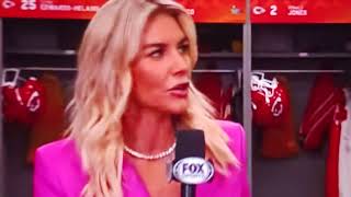 Charissa Thompson in Super Bowl LVII Glendale AZ 2122023 [upl. by Tsew438]