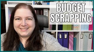 Budget Scrapbooking  Layout 4  12x12 Scrapbook Layout [upl. by Dlnaod404]