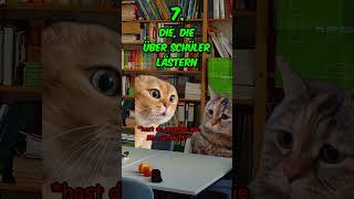 14 Arten von Lehrern im Lehrerzimmer Schüler katzenvideos lehrer katze schule shorts [upl. by Mudenihc]