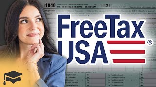 FreeTaxUSA Review 2024 and Video Walkthrough [upl. by Rosabel]