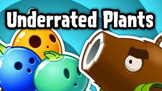 Underrated Plants in Plants VS Zombies 2 [upl. by Ilrak]