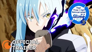 That Time I Got Reincarnated as a Slime Season 3  OFFICIAL TRAILER [upl. by Arette97]