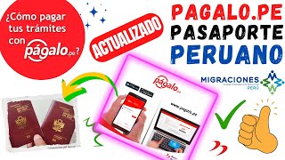 Pago para PASAPORTE por Internet  ✅Como Pagar para mi Pasaporte Online  Como pagar en PAGALOPE✅ [upl. by Grimaldi]