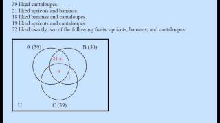 Venn Diagrams and Sets 03 [upl. by Ayanad]