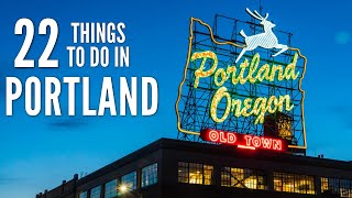 22 Things to Do in Portland Oregon [upl. by Trebma]