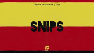 Snips featuring Pauline Taylor  Say It Sandy Rivera Extended Remix [upl. by Boote244]