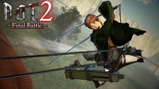 Attack on Titan 2  Final Battle  Floch Gameplay [upl. by Nytsirt294]