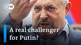 Does Boris Nadezhdin stand a chance against Russias president Putin  DW News [upl. by Alle]