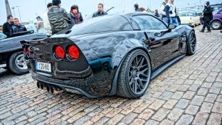 700hp ZR6X Extreme Wide Body Corvette C6  SOUND [upl. by Dnomso]