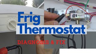 Refrigerator Thermostat Not Working Diagnosis amp Repair or Emergency Fix No More Spoiled Food [upl. by Iatnahs]