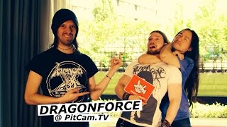 DRAGONFORCE Track by Track Interview with Herman Li amp Sam Totman  wwwpitcamtv [upl. by Saunder]