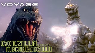 Godzilla Against Mechagodzilla  Two Monsters Collide  Voyage [upl. by Ecirtram472]