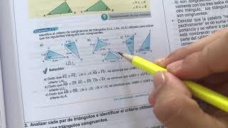 Criterios de congruencia de triángulos Octavo grado [upl. by Lesoj]