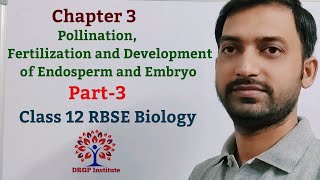 Class 12 Chapter 3 Pollination Fertilization and Development of Endosperm and Embryo RBSE Part3 [upl. by Akemhs663]