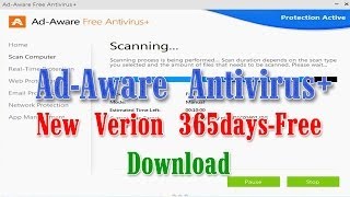 AdAware Antivirus New Verion  Serial  100 full365daysFree Download [upl. by Maurey]