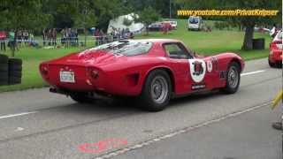 Bergrennen Reitnau 2012 Hillclimb HD  Bizzarrini GT Strada 5300 Amazing Classic Sound [upl. by Sneve]