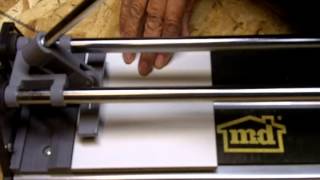 How to Use a Manual Tile Cutter Beginners Guide [upl. by Lledroc]