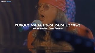 Guns N Roses  November Rain Sub Español  Lyrics  video oficial [upl. by Ninel]