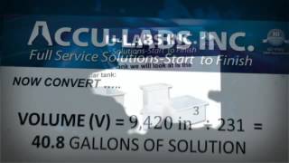 HOW TO CALCULATE TANK VOLUMES [upl. by Sabanrab]