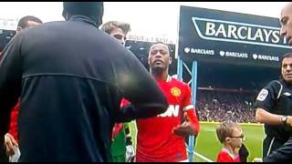 Evra and Suarez Handshake HD [upl. by Cedar]