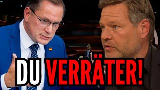 KNALLHART💥 AFD bringt HABECK zum STOTTERN 😱 [upl. by Brunn]