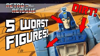 Top 5 WORST TRANSFORMERS Toys So Far [upl. by Arabele631]