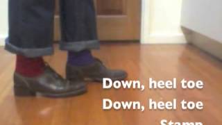 How to do an Irish dance Clare battering reel stepLESSON [upl. by Quinlan]