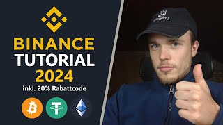 Binance Tutorial 2024 ✅ Registrieren  Geld einzahlen  Krypto kaufen — Anfänger Anleitung Deutsch [upl. by Leilah]