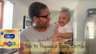 How to Prepare a Baby Bottle with Enfamil Neuropro Infant Formula [upl. by Lahcear]