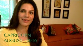 Time To Serve CAPRICORN AUGUST Astrology 2016  Tarot by Anisha [upl. by Ennazzus]