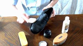 comment cirer des chaussures en cuir [upl. by Wasserman159]