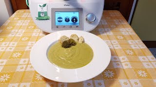 Vellutata di broccoli e patate per bimby TM6 TM5 TM31 [upl. by Aryaz]