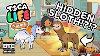 Hidden SLOTH Toca Life Stable Part 2 [upl. by Lodi816]