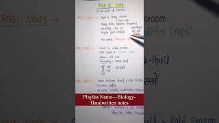 Kharif Rabi amp Zaid Crops Unit 12Agriculture Science  Biology  General Science  Lec55 [upl. by Nayek415]