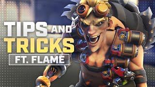 PRO JUNKRAT TIPS OW2 T500 Guide ft FlameHimself [upl. by Cade718]