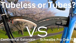 Are Tubeless Road Racing Tires Worth It Giant TCR and Wabi Classic [upl. by Oeramed926]