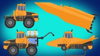 Kids TV channel  Transformer  Space Shuttle  Fuel Tank  Rocket  Video For Kids [upl. by Jaimie]