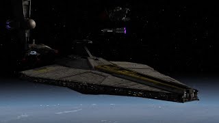 Galactic Empire vs Crime Syndicates  Star Wars Empire At War Remake Mod NPC Battle [upl. by Notnilc408]