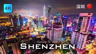 Spectacular city Shenzhen China 🇨🇳 in 4k 60fps by drone shenzhen china 4k [upl. by Ruelle]