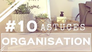 ORGANISATION maison  10 astuces  Maman Organisée Episode 2  Organisation HACKS [upl. by Glaser]