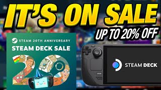 Steam Deck is on sale AGAIN Has anyone NOT got a Steam Deck yet [upl. by Mok]