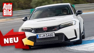 Honda Civic Type R 2022  Die ersten Runden mit dem neuen Civic Type R  mit Alex Bernt [upl. by Yenttirb]