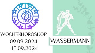 ♒ Wochenhoroskop  Wassermann  0909150924  KW 372024 [upl. by Camey213]