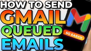 How To Fix Queued Email Problem On Gmail 2023 [upl. by Hugo]