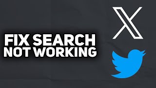 How To Fix TwitterX Search Not Working  2023 Easy [upl. by Nyrroc175]