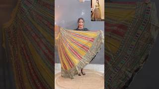 Huge Sasta Lehenga Unboxing 😰  Ye Kaise Bhej Diya 😣 unboxingshorts shorts trend viral [upl. by Alit269]