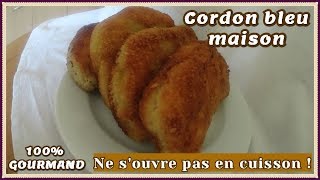 Recette de Cordon bleu maison  la meilleur technique [upl. by Edylc]