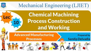 L 10 Chemical Machining Construction and Working  Advanced Manufacturing Processes  Mechanical [upl. by Kathye]