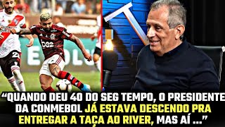 ELE Ñ ACREDITOU Q O FLA FOSSE CAPAZ DE VIRAR BAP CONTA HISTÓRIA SURREAL SOBRE FLAMENGO 2x1 RIVER [upl. by Colley]