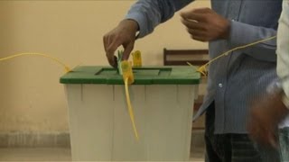 Voting begins in historic Pakistan elections [upl. by Rovner]